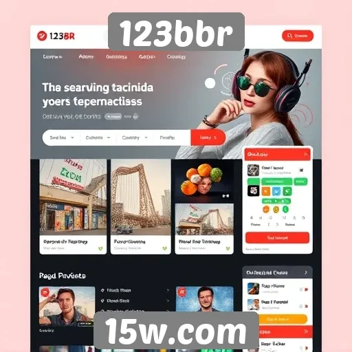 Mudanças na interface do site 123bbr atraem novos usuários